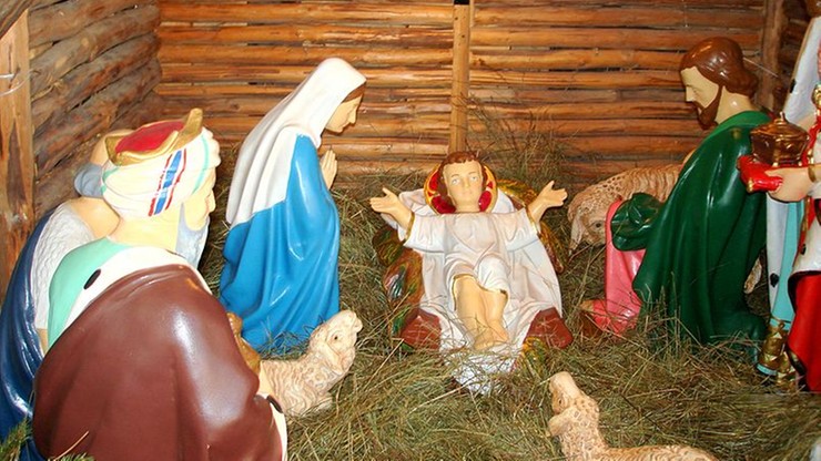 Przyszli do szopki bożonarodzeniowej w Toruniu, ale... nie chcieli oglądać Jezusa