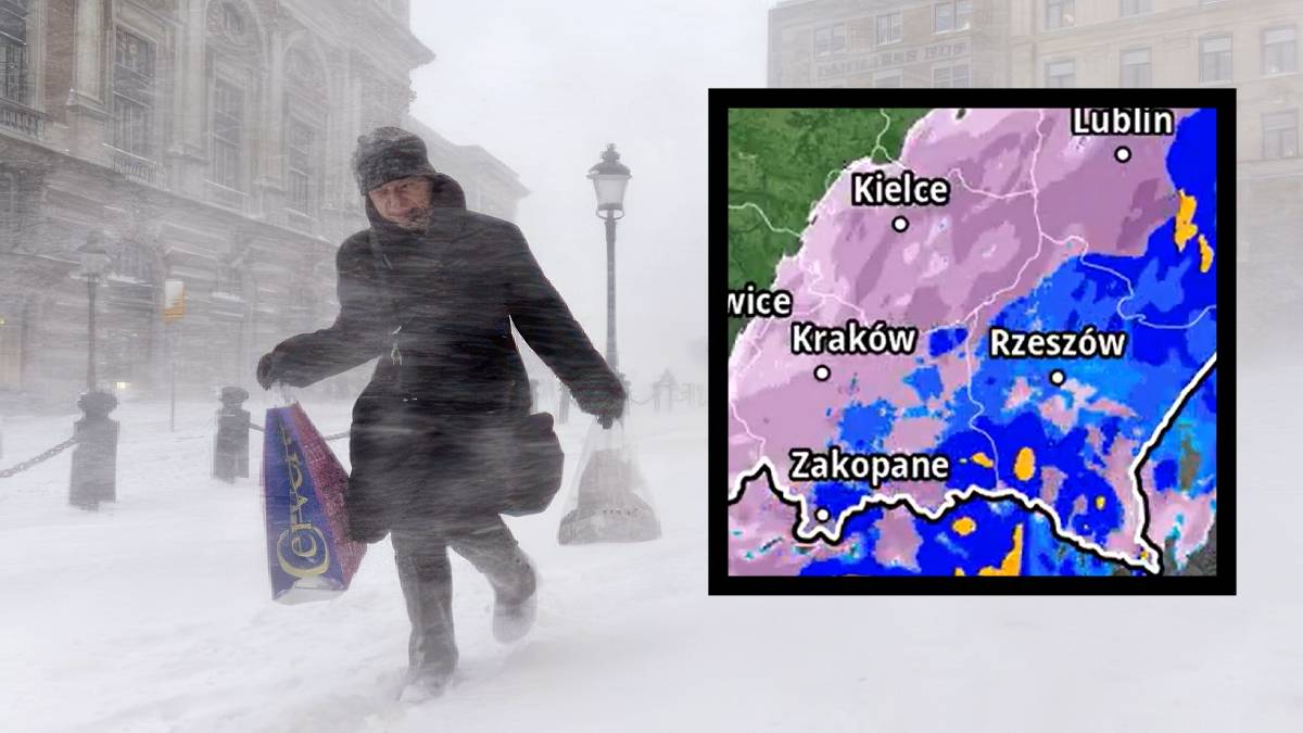 Będzie intensywnie sypać. Fot. IMGW-PIB / Pixabay.