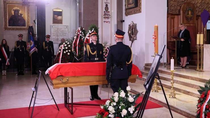 Pogrzeb Ludwika Dorna w Warszawie. Były marszałek Sejmu i wicepremier spoczął na Powązkach