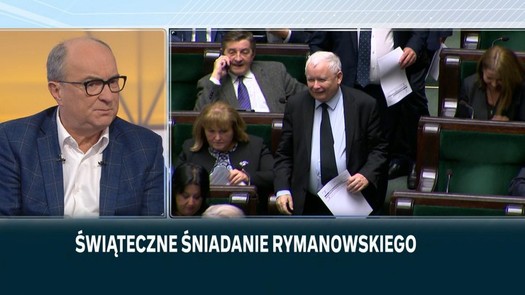 "Śniadanie Rymanowskiego w Polsat News i Interii". Polityczne podsumowanie 2022 roku