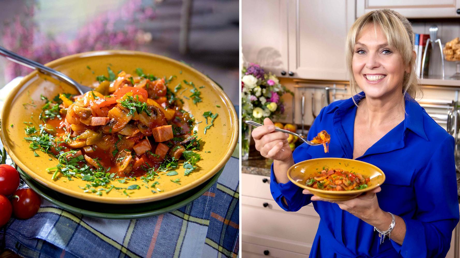 Przepis na leczo idealne. Ewa Wachowicz robi je w piekarniku