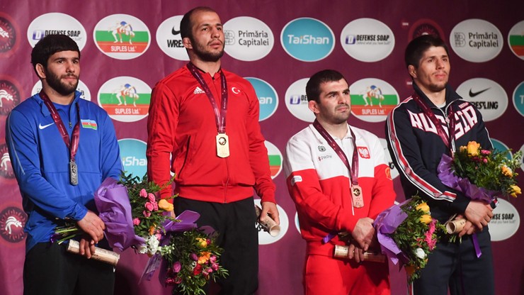 ME w zapasach: Gadżijew brązowym medalistą w wadze 70 kg