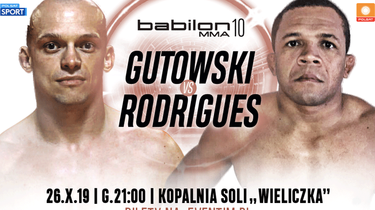 Babilon MMA 10: Doświadczony Brazylijczyk rywalem Gutowskiego