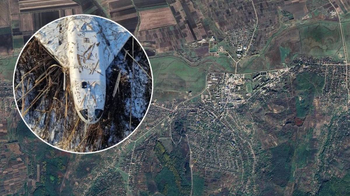 Szczątki drona Gerbera odnalezione w pobliżu jeziora w Mołdawii.