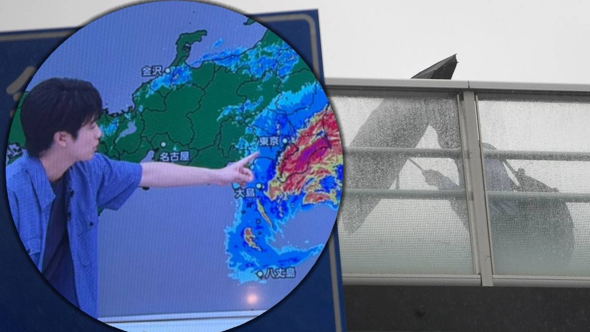 Potężny tajfun uderza w Japonię. Polka z Tokio relacjonuje: Nie wychodzimy z hotelu