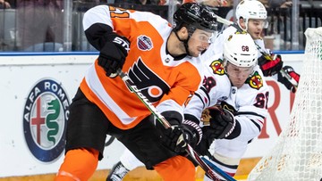 NHL: Flyers wygrali z Capitals. Pierwszy hat-trick Laughtona