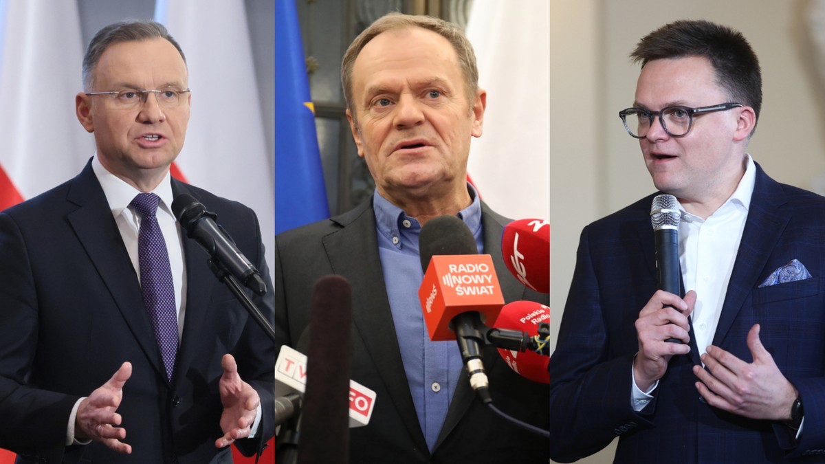 Sondaż: Polacy przestają ufać prezydentowi, na podium nowy lider 