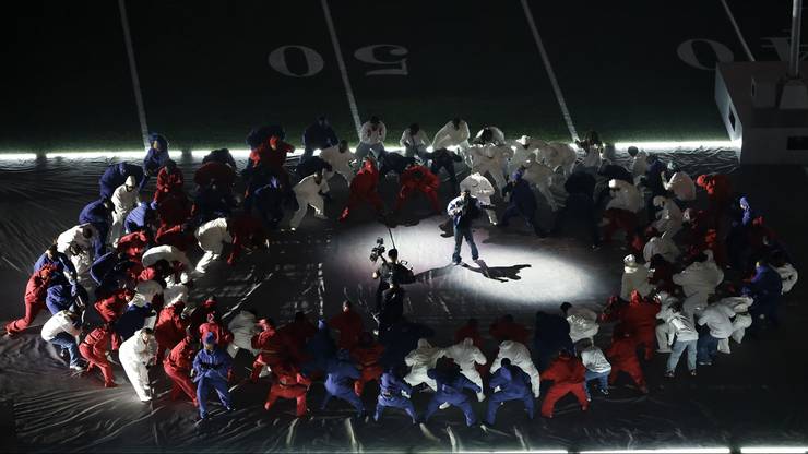 Kendrick Lamar wystąpił podczas Halftime Show