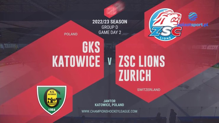 GKS Katowice - Lions Zurich 2:1. Skrót meczu