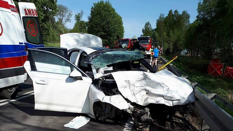 Tragiczny wypadek w Małopolsce. Trzy osoby nie żyją, cztery ranne