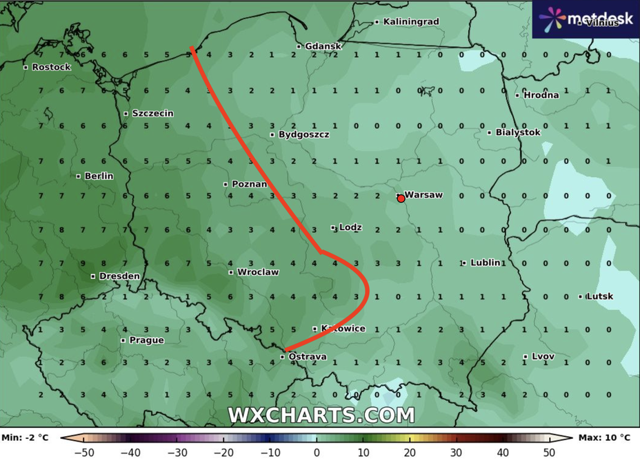 fot za: WXCHARTS, opracowanie własne