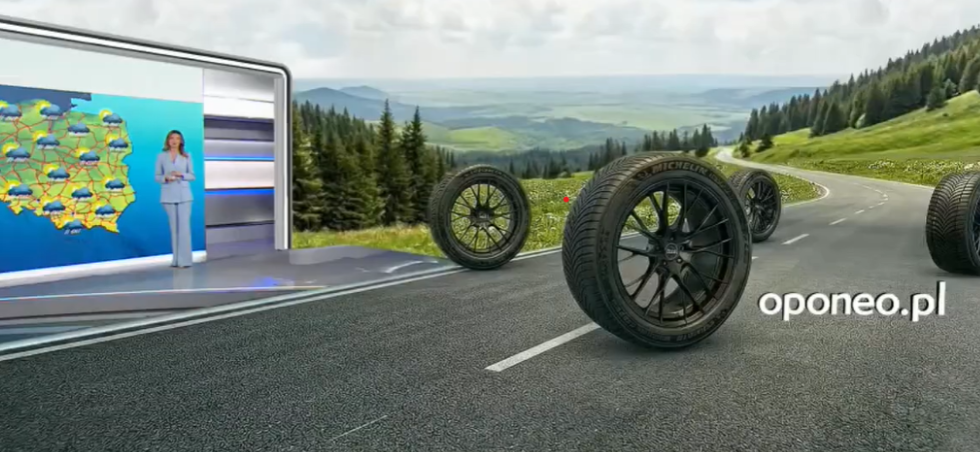 Nowy format reklamowy Polsat Media: lokowanie AR w prognozie pogody