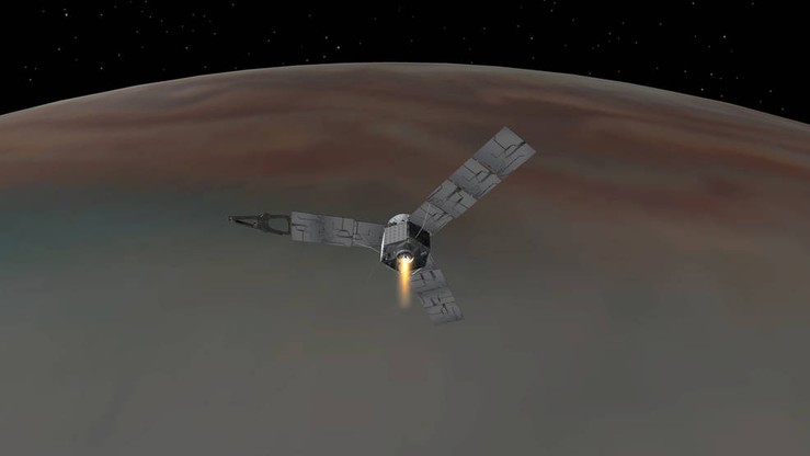 Amerykańska sonda Juno weszła na orbitę Jowisza