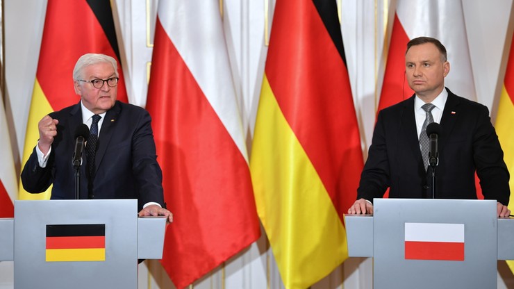 Spotkanie prezydentów Polski i Niemiec. Duda: powinny zostać ustanawiane kolejne twarde sankcje