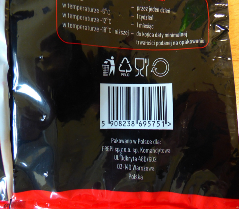 GIS ostrzega przed Salmonellą w mrożonych malinach firmy FREPI