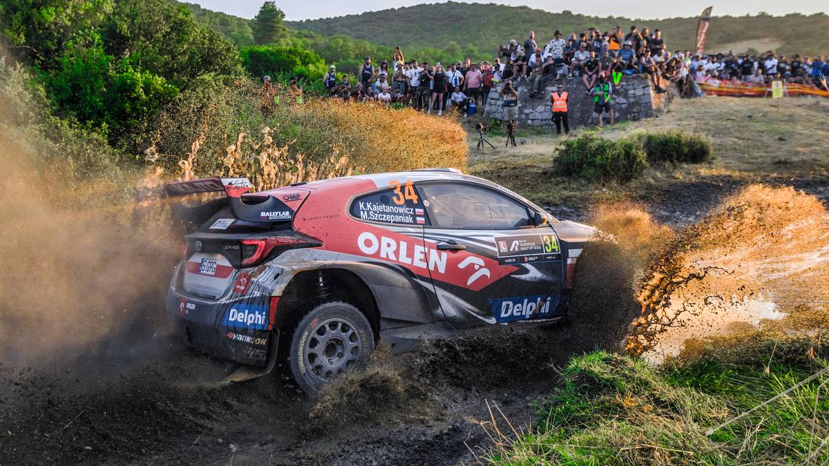 Świetny dzień dla ORLEN Rally Team, mordercze warunki w Grecji