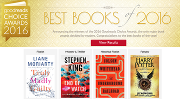 "Harry Potter" i Stephen King. Najlepsze książki 2016 roku według czytelników z całego świata