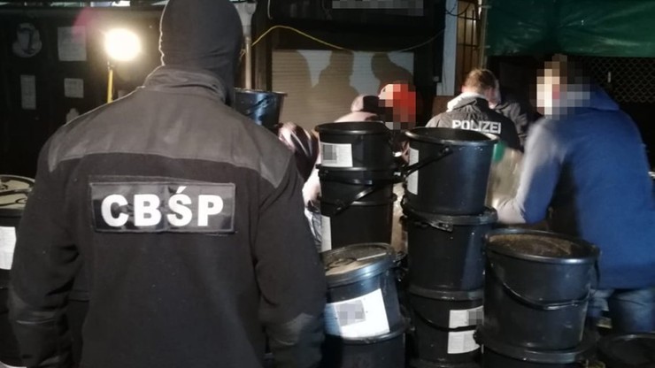 CBŚP wraz z niemiecką policją rozbiło grupę handlarzy narkotyków