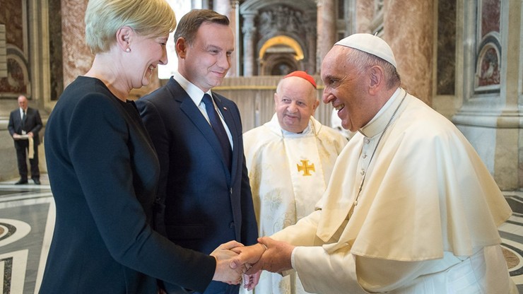 Prezydent spotkał się z papieżem Franciszkiem