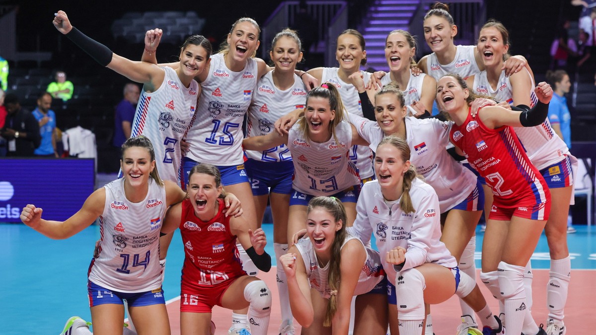 Siatkarki Serbii uzupełniły stawkę półfinalistów mistrzostw Europy