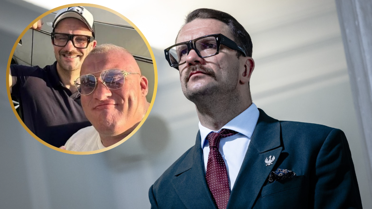 Łukasz Mejza na wakacjach z "Wielkim Bu". Głos zabrał Mariusz Błaszczak