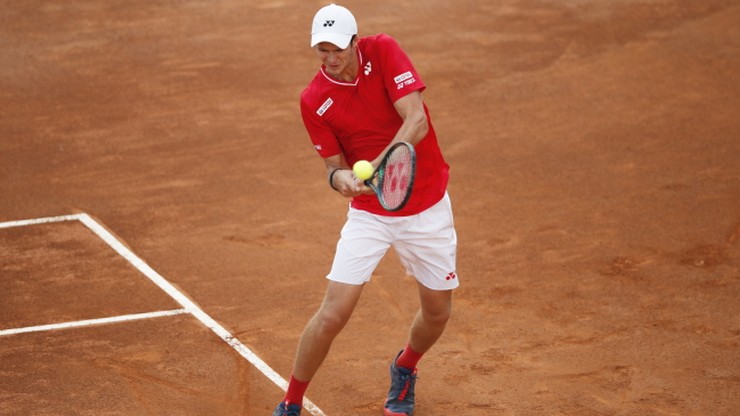 ATP w Rzymie: Hubert Hurkacz przegrał z Diego Schwartzmanem