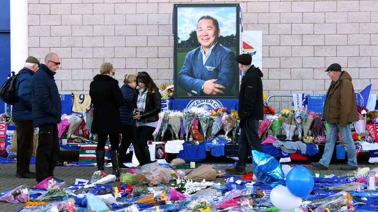 Przed stadionem Leicester City stanie pomnik właściciela, który zginął w katastrofie
