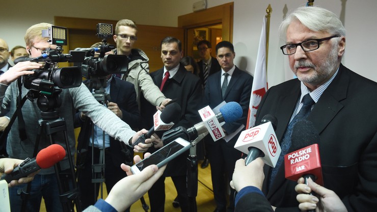 Szef MSZ: czekamy m.in. na odblokowanie na terytorium Ukrainy prac polskiego IPN