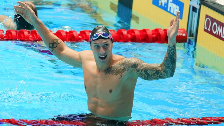 Caeleb Dressel ustanowił rekord świata w pływaniu na 100 m st. zmiennym