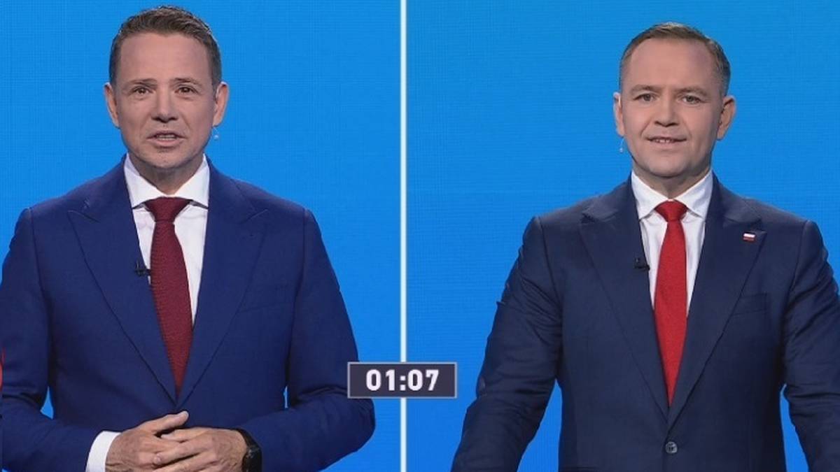 Gadżety w studiu. Kandydaci zignorowali ustaloną zasadę