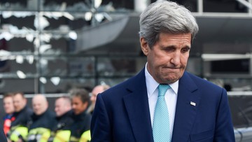 Kerry w Brukseli z kondolencjami po wtorkowych zamachach