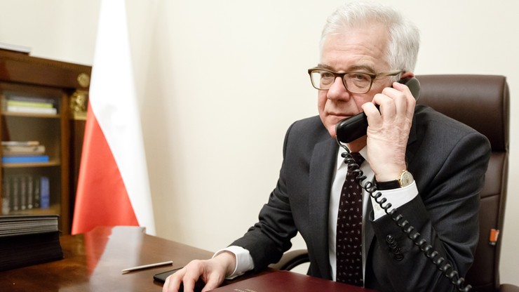 Telefoniczna rozmowa szefów polskiej i niemieckiej dyplomacji