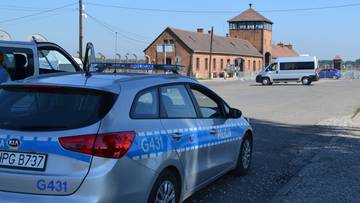 Policyjna interwencja w Auschwitz-Birkenau. Zatrzymano dwóch obcokrajowców