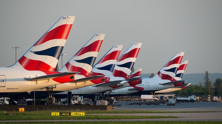 Strajk pilotów British Airways. Niemal wszystkie loty odwołane