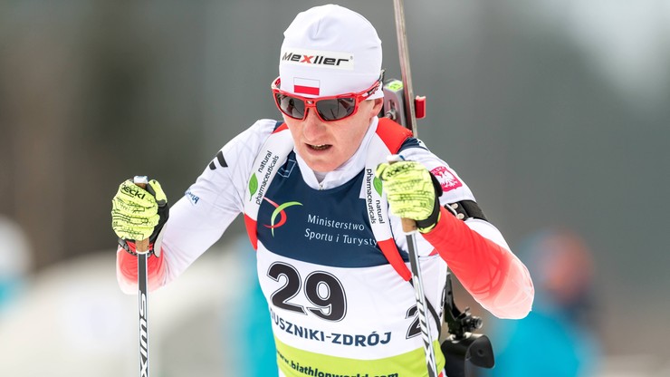 ME w biathlonie: Gwizdoń poza "dziesiątką" w biegu na dochodzenie