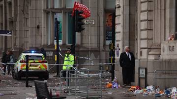 Dramatyczne sceny w Liverpoolu. Sprawca zatrzymany