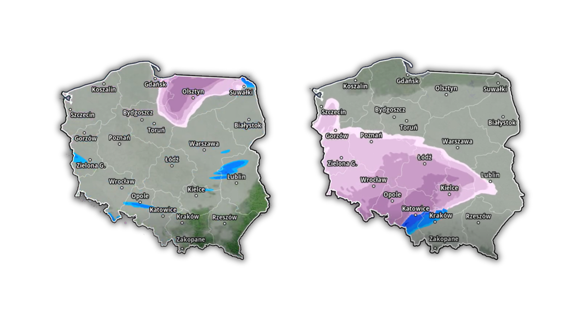 Zima wraca do Polski. Wkrótce spadnie więcej śniegu