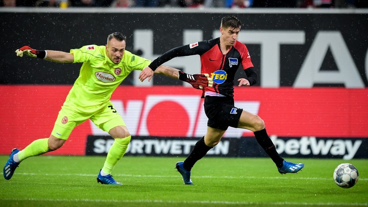 Bundesliga: Gol Piątka na 3:3! Remis Herthy w szalonym meczu