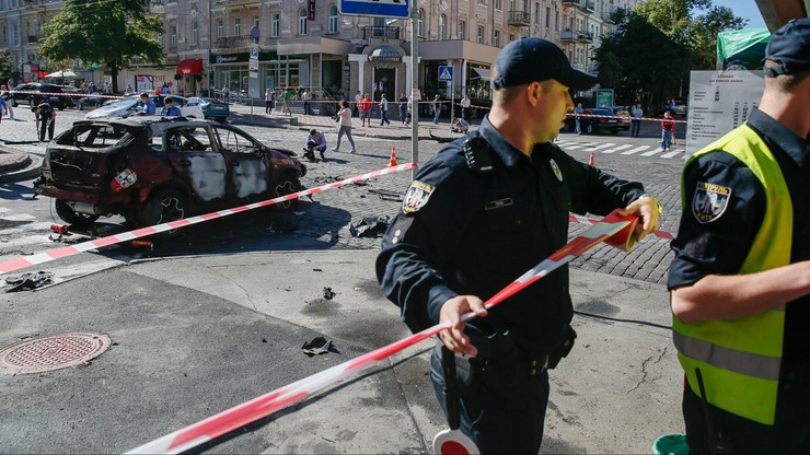 Ukraina: zamach na dziennikarza. "Nie był przypadkową ofiarą"