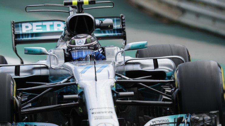 GP Brazylii: Bottas szybszy od Hamiltona na trzecim treningu