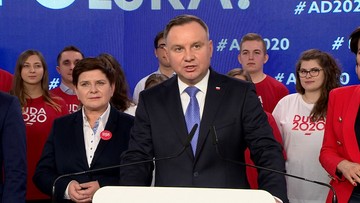 Prezydent skomentował zajścia w Pucku i gest Lichockiej 