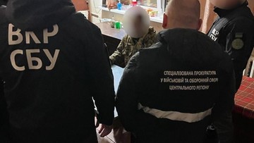 Porucznik ukraińskiej armii zatrzymany pod zarzutem kolaboracji