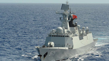 Chińska armia w stanie najwyższej gotowości. Reakcja na ruch okrętów USA