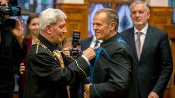 Tusk został doktorem honoris causa Uniwersytetu w Peczu. "Jego działalność jest ściśle związana z historią Węgier"