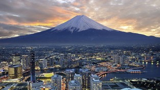 07.12.2021 06:00 Panika w Japonii po tym, jak mieszkańcy otrzymali powiadomienie o erupcji wulkanu Fudżi