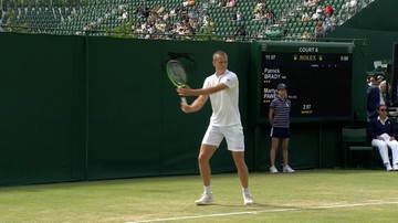 Wimbledon: Kolejny Polak odpadł z turnieju
