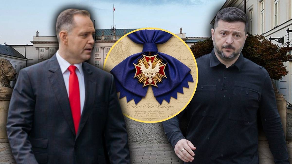 Nawrocki chce odebrać Zełenskiemu Order Orła Białego. W historii zdarzyło się to tylko raz