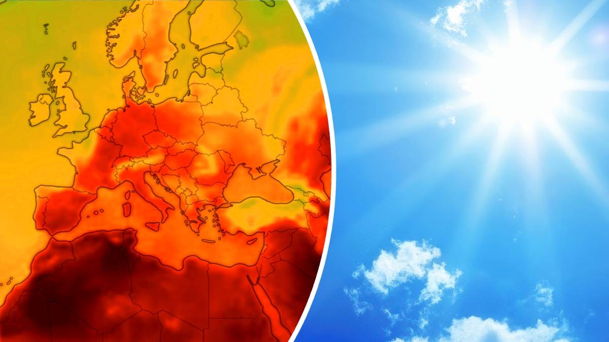 W najgorętszych krajach temperatura przekroczy 45 stopni. Fot. Wxcharts.com / Pixabay.