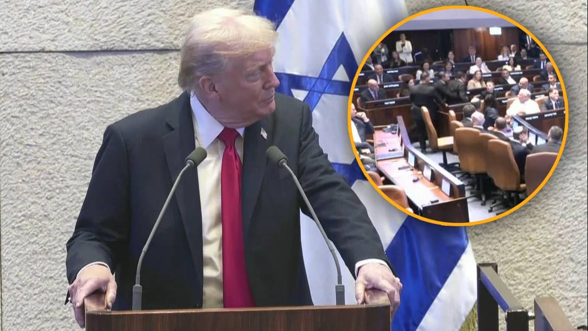 Przemówienie Trumpa nagle przerwane. Błyskawiczna interwencja