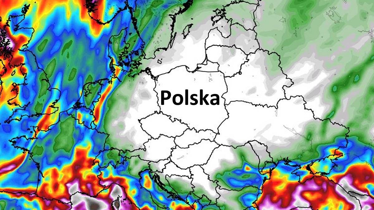 Przez dłuższy czas nie będzie padać. Fot. wxcharts.com